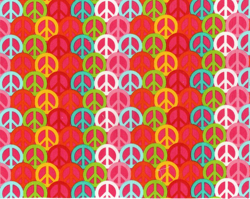 Peace Sign Pink