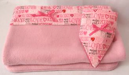 Valentine Pink Pouch & Bibana