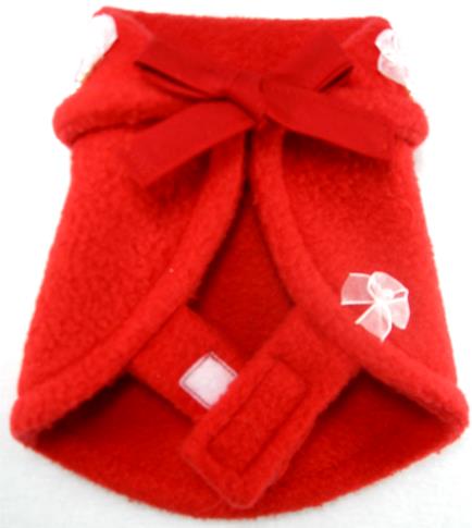 Pearls & Bows Front Red